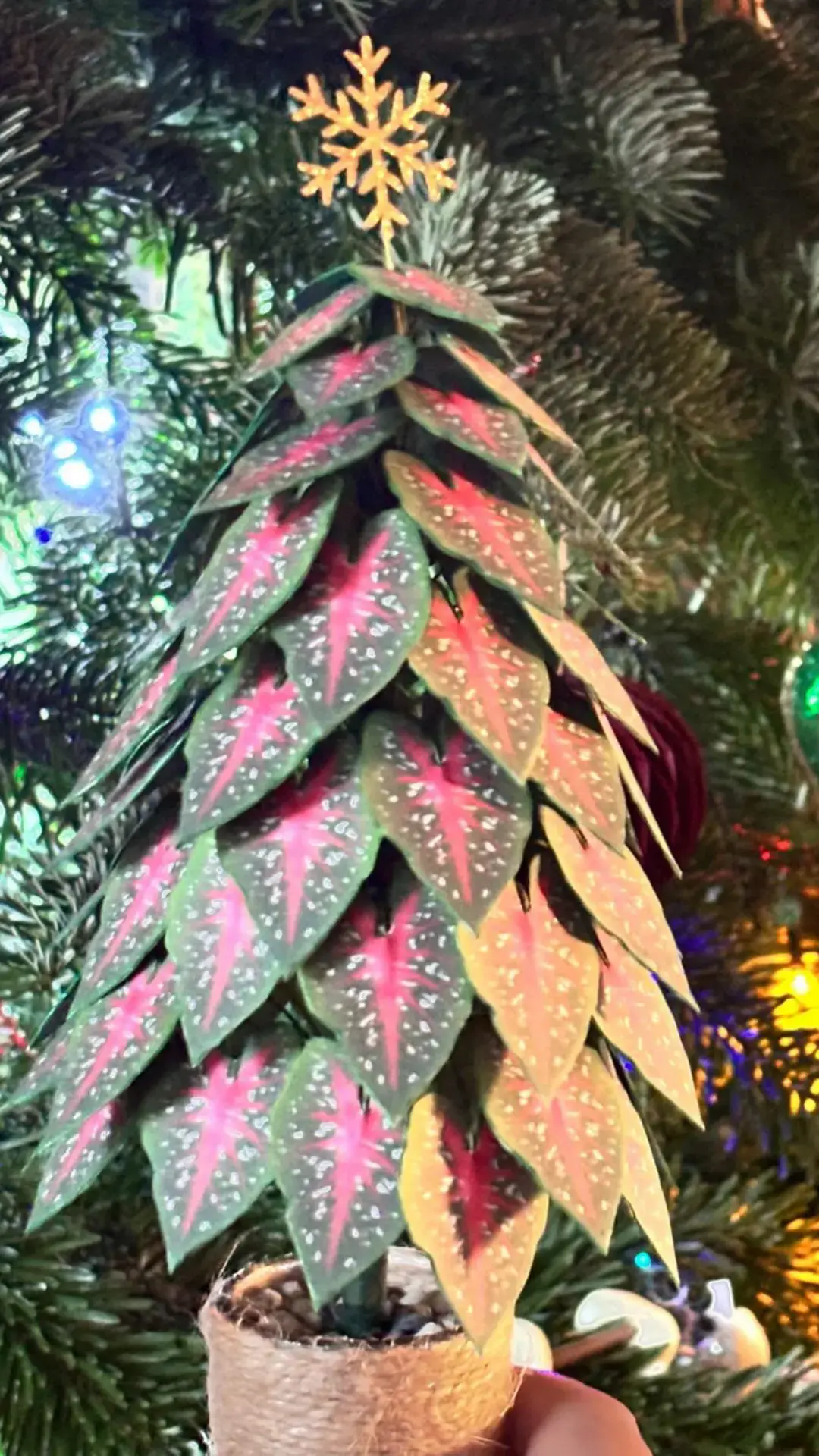 Community handmade Christmas tree 3