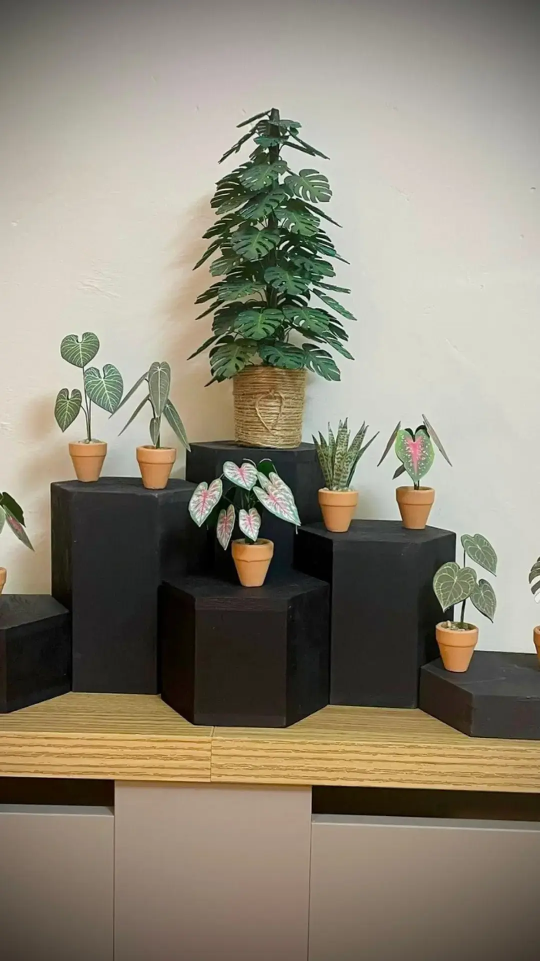 Community handmade Christmas tree 7