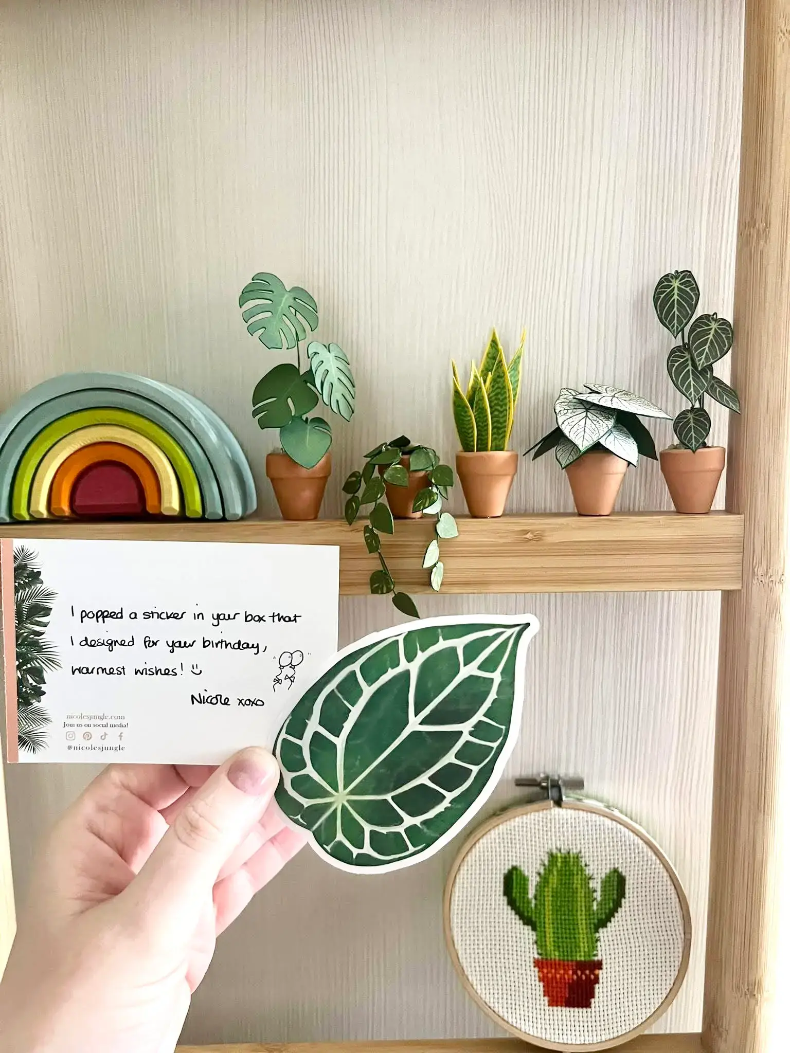 Nicole's Jungle paper plant collection photo 15